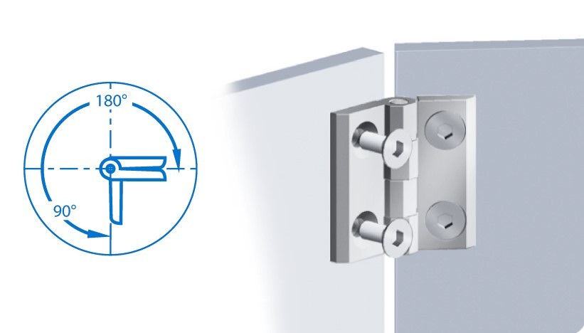 Stainless Steel Hinges 40 / 50 / 60