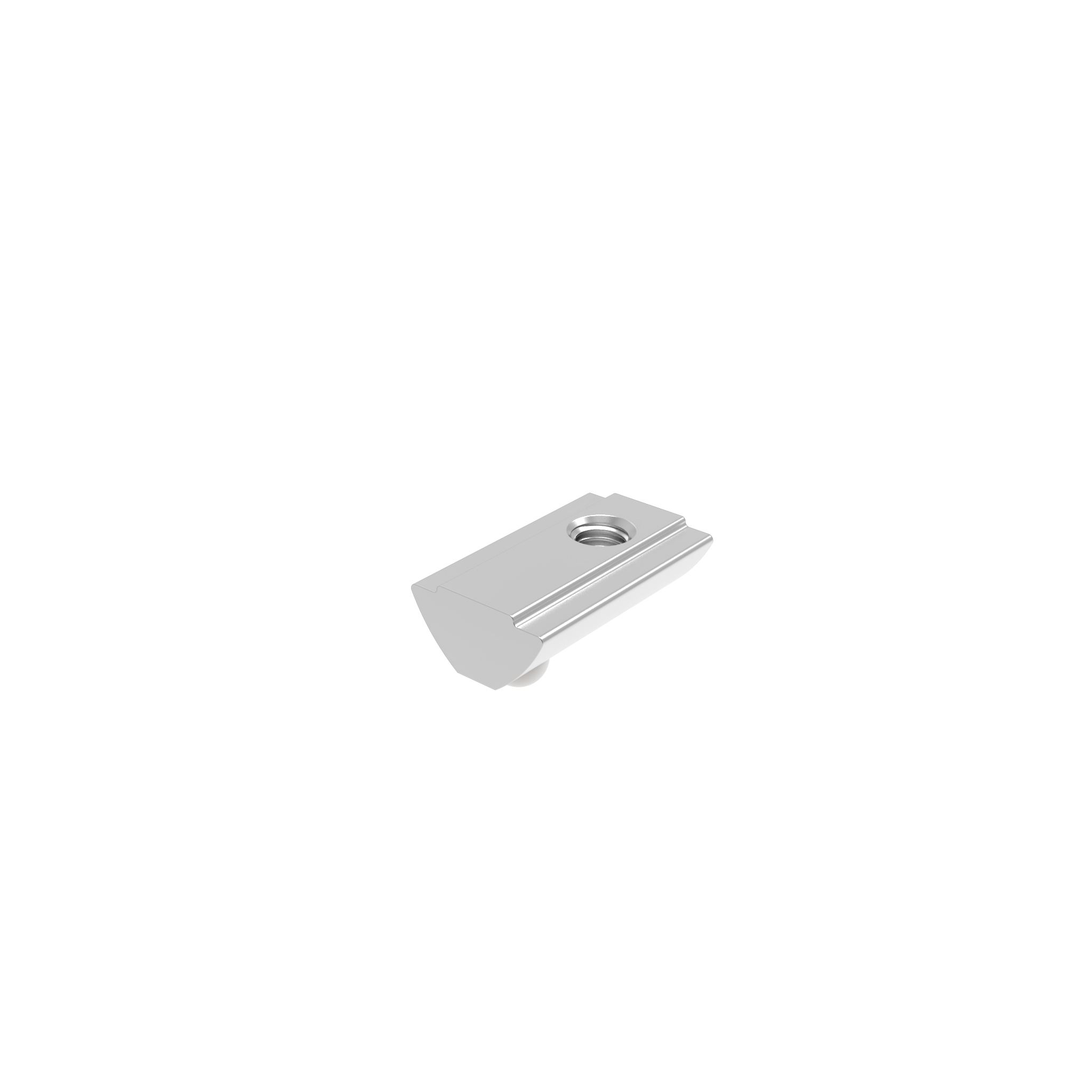 Roll-in T-slot Nut 13.5 x 7.2 mm with Spring Loaded Ball 096025E – product image