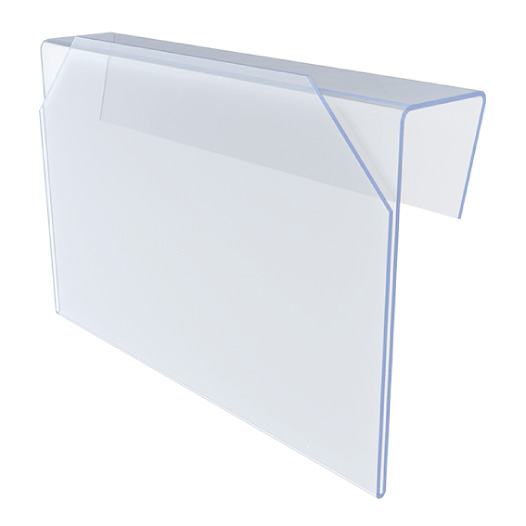 Porte étiquette KANBAN emboitable sur rebord caisse