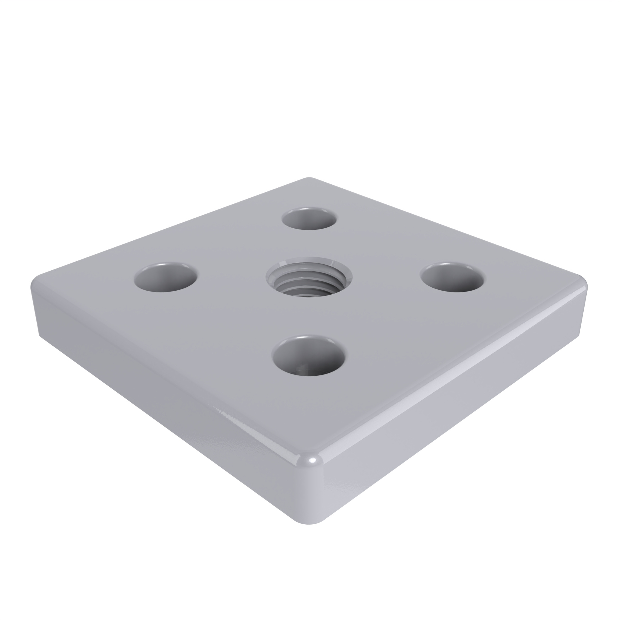 Placa de transporte y base ZN 100 x 100, recubierta en polvo 093T1001002008A – imagen del producto
