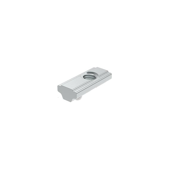 Roll-in T-slot Nut 8.0 x 4.7 mm with Spring Loaded Ball