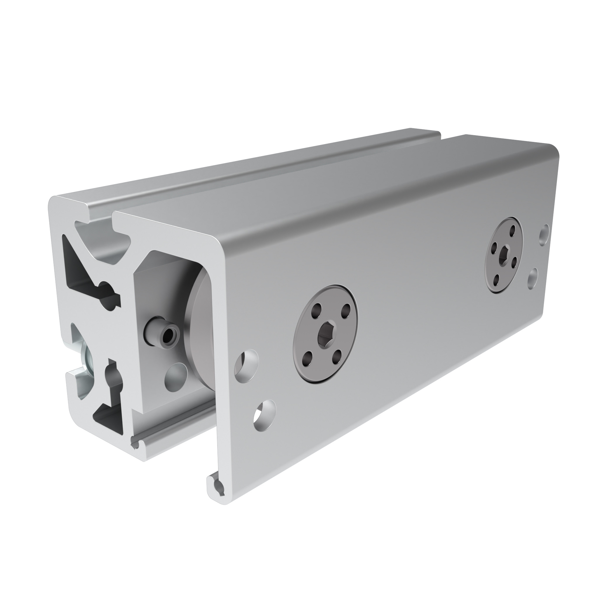 Double Bearing Unit 2 Rollers Eccentric Shaft Ø 14