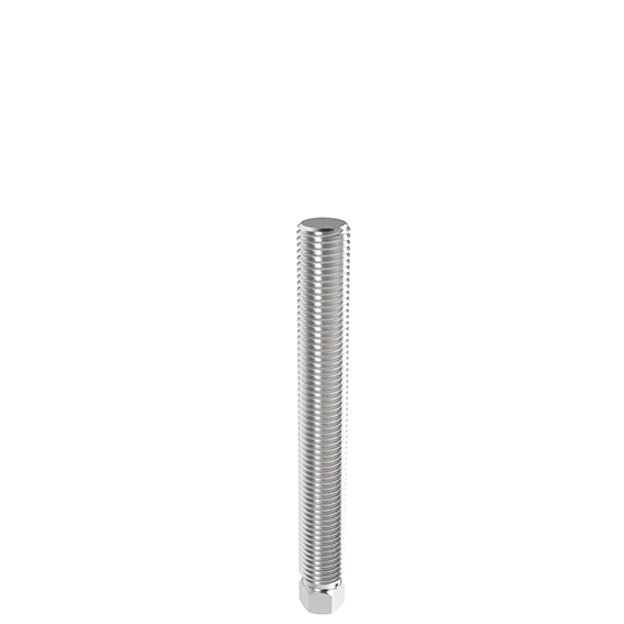 Tige filetée UNC acier inox pour pieds pivots 098AU1-8E – image du produit