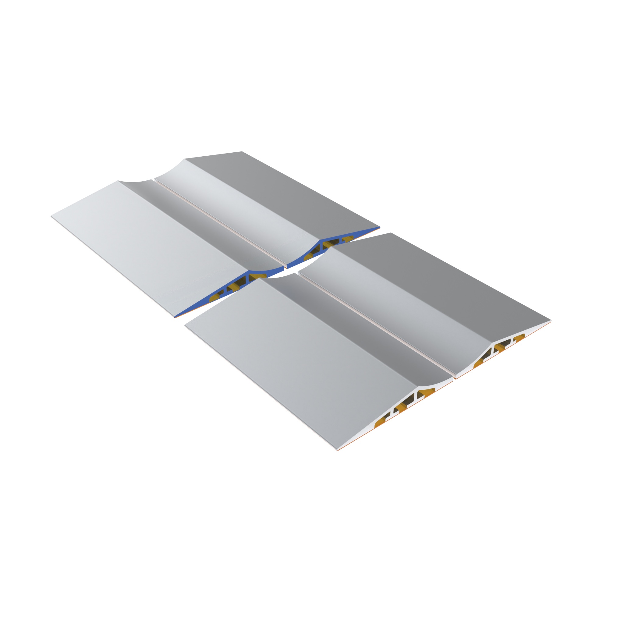 Parkschiene hoch - hoch (Set) 02081AHH.0400 – Produktabbildung