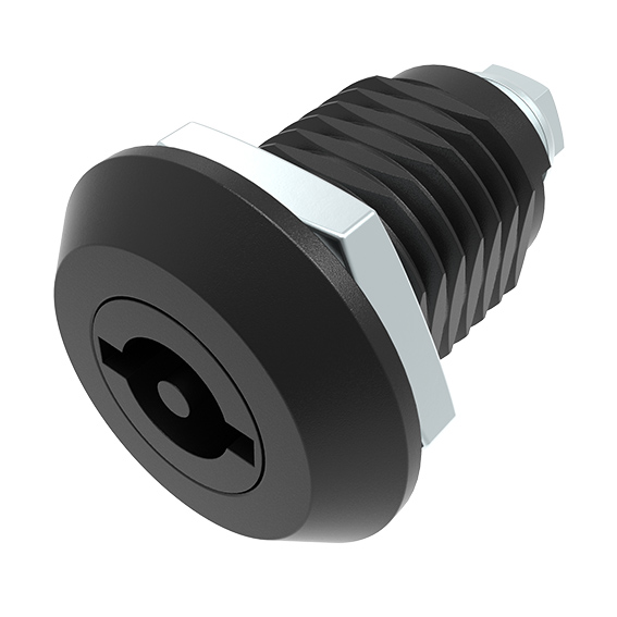 Verlängerter Drehriegel 22,5 / 30, ZN schwarz