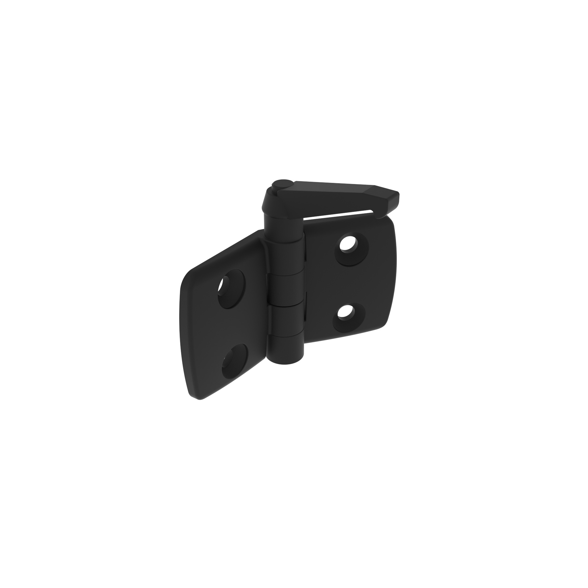 Kunststoff-Kombischarnier mit Klemmhebel 095KF4545F00 – Produktabbildung