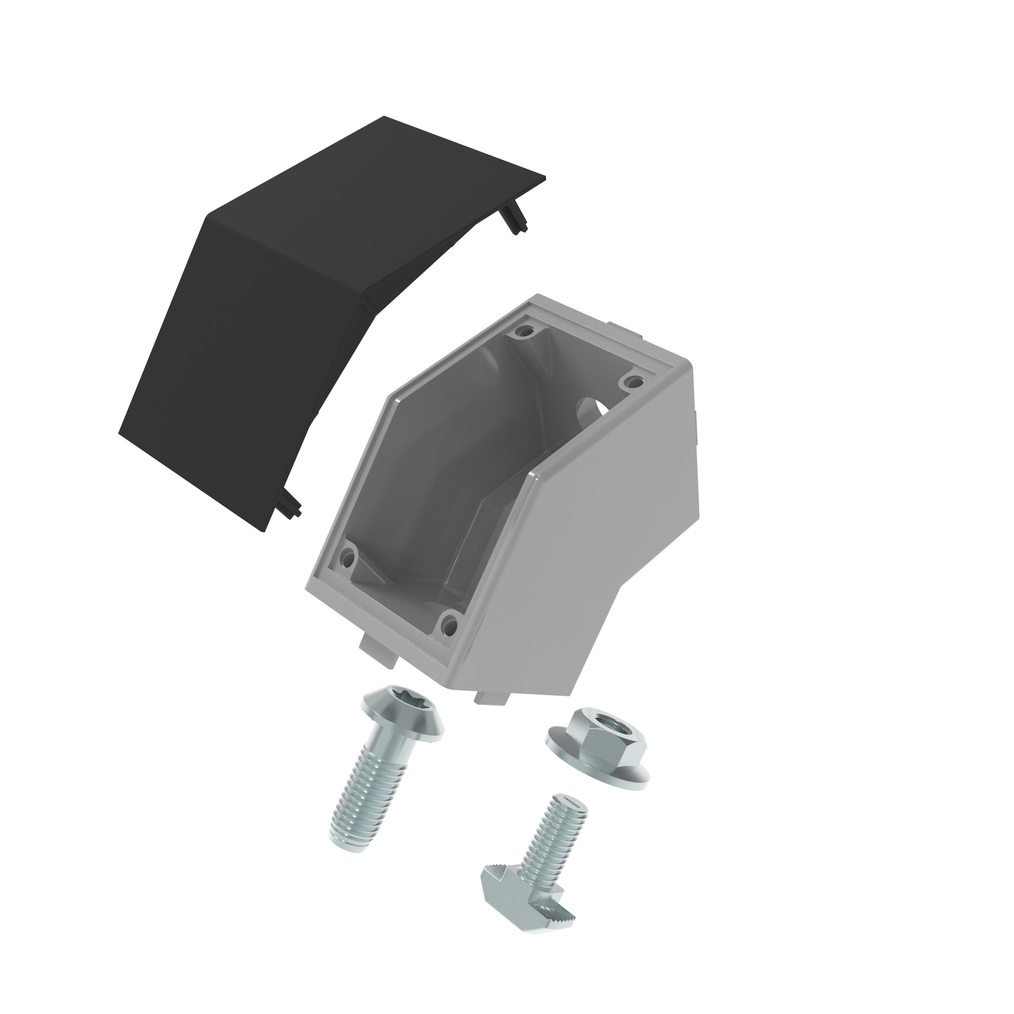 Winkelverbinder B 45, 45° 093WS45145N10S01 – Produktabbildung