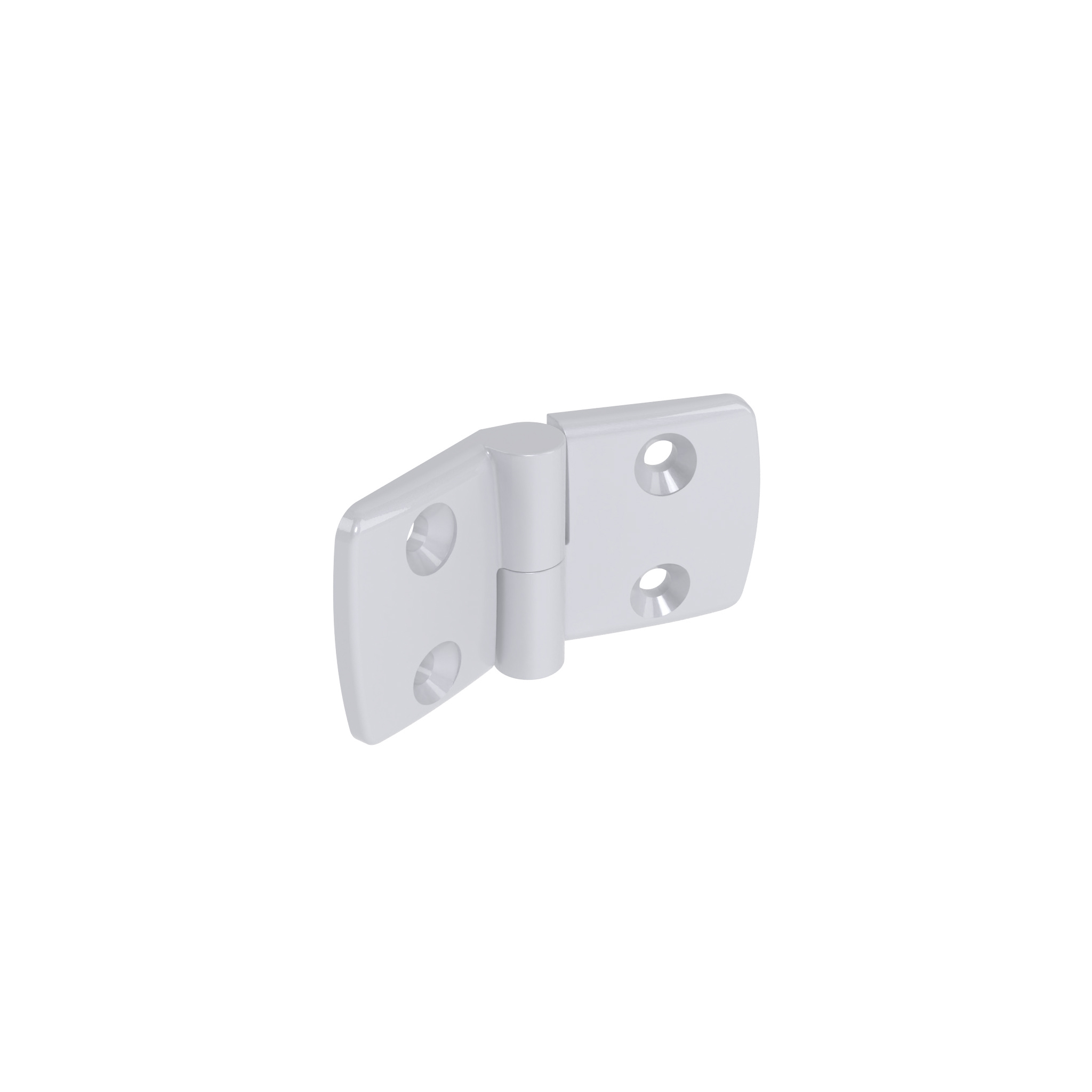 Aluminum Die-cast Combi Hinge 50, Detachable, Alu Color 095A5045R – image du produit