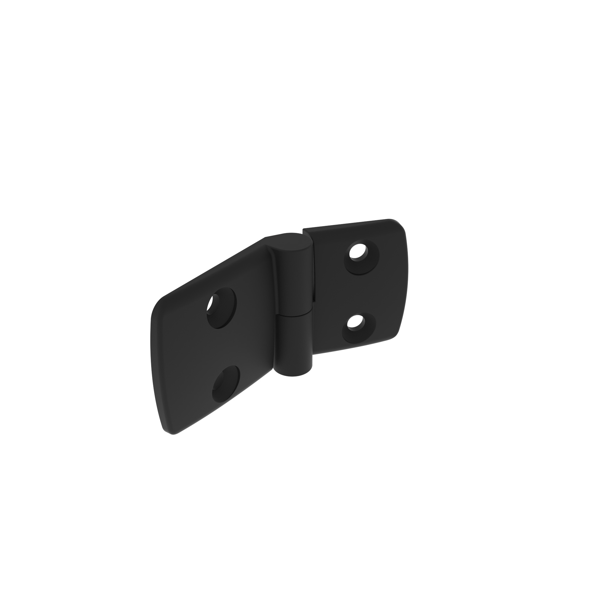 Bisagra combinada de plástico 45, desmontable, negro 095K4560R00 – imagen del producto