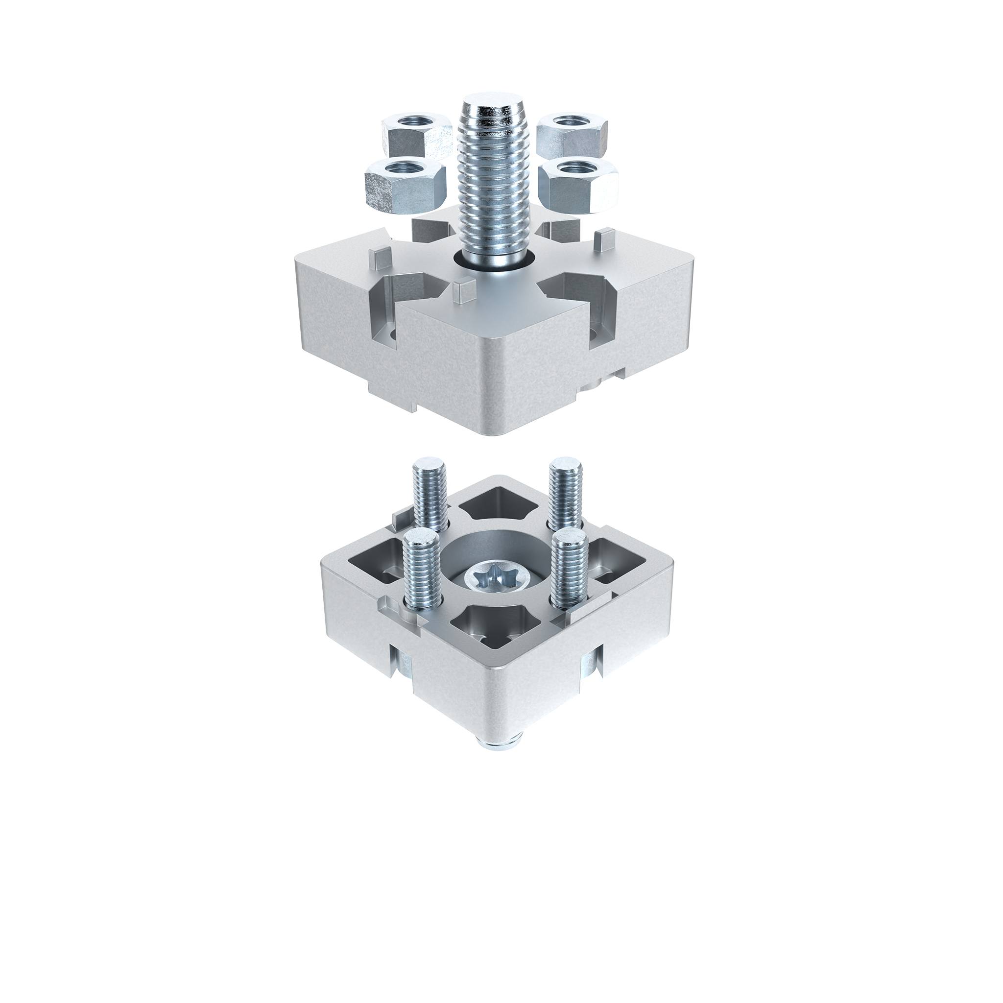 Plate Butt Connector B AL (Set) 099EA45451012RS02 – imagen del producto