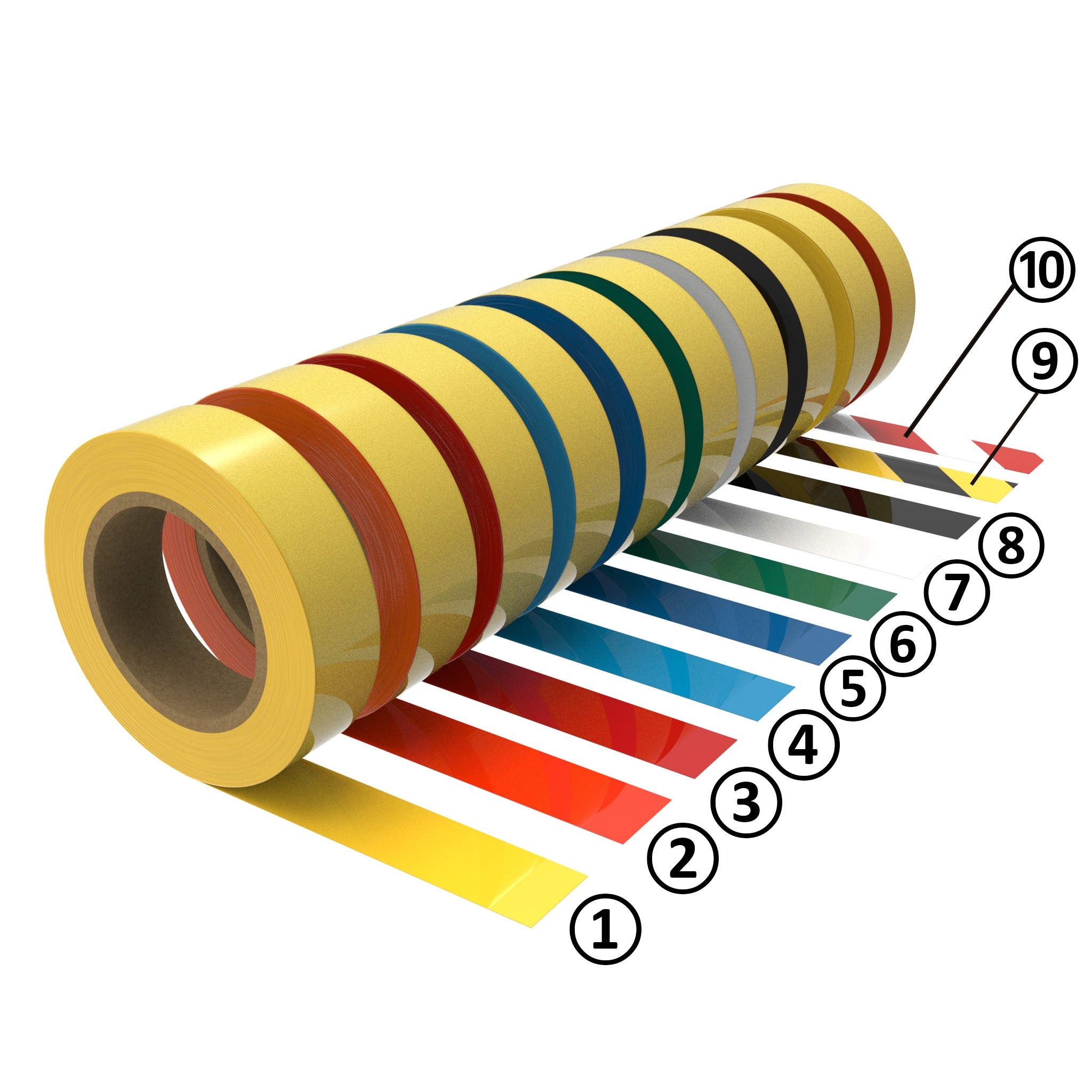 Bodenmarkierungsband 100 Bodenmarkierungsband 100
