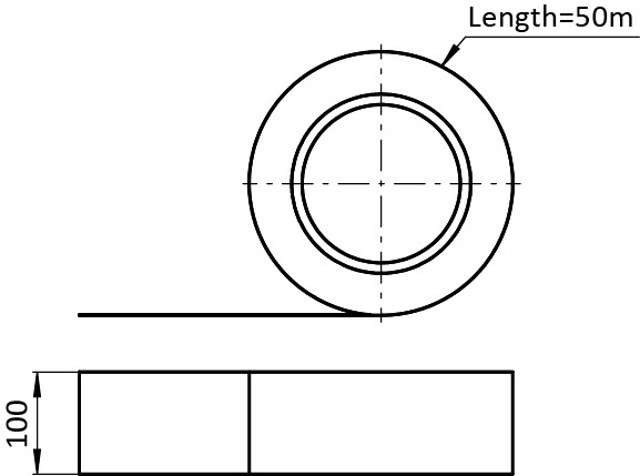 Floor Marking Tape 100