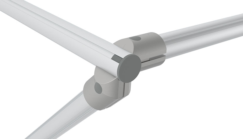 Angle Connector D30, 45° (Set)