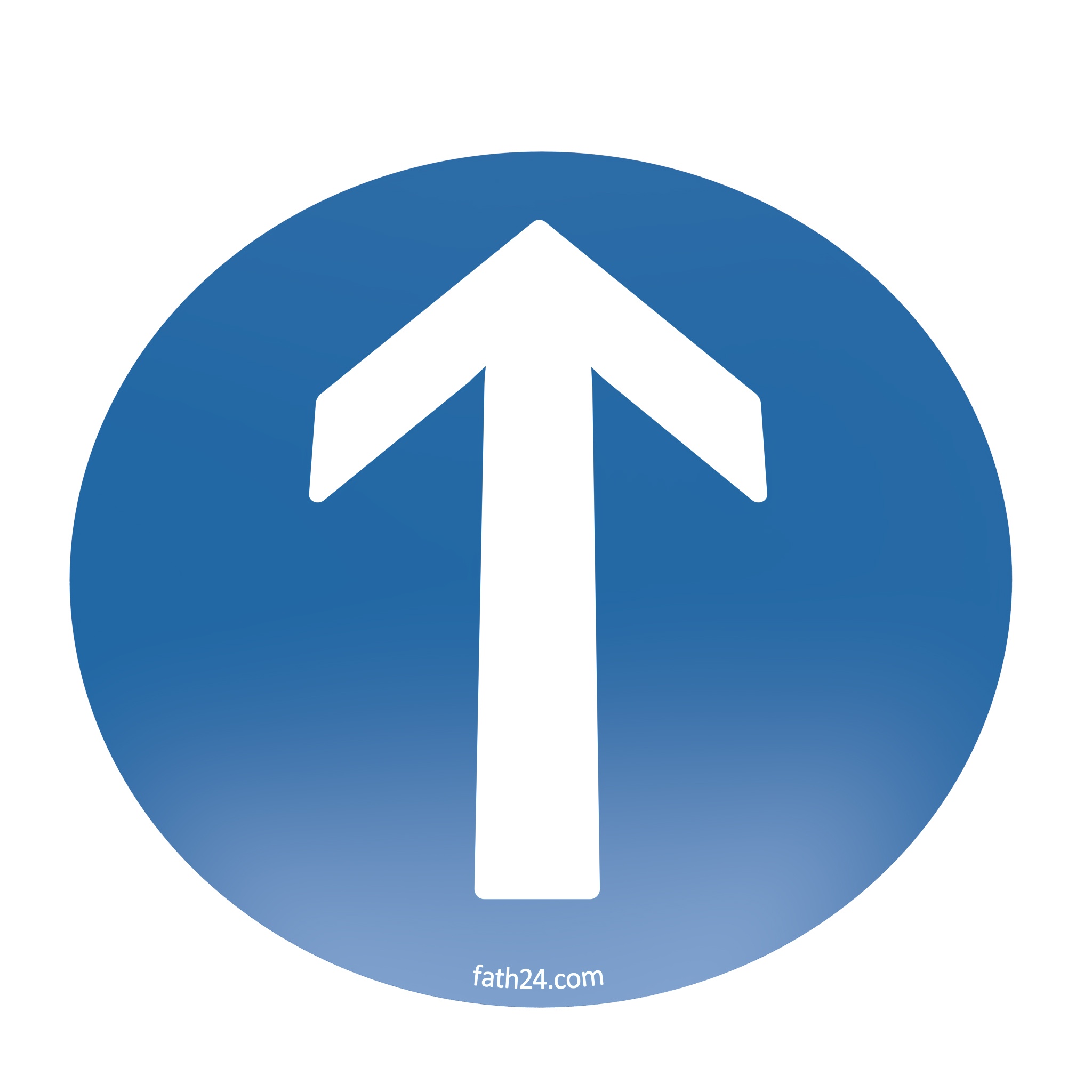 Pictogramme adhésif "sens de passage obligatoire" 0209SM05 – image du produit