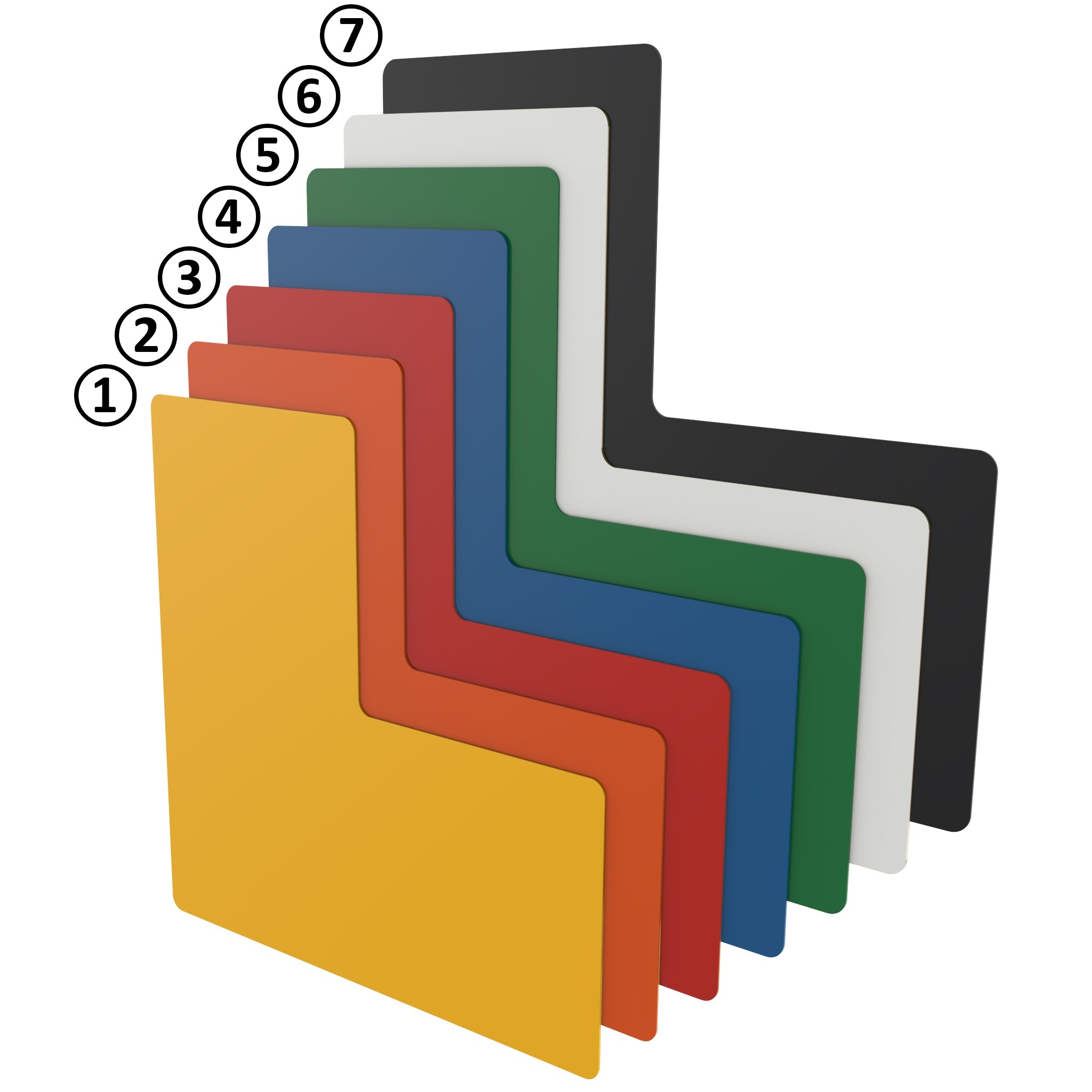 Bodenmarkierung L-Form 100