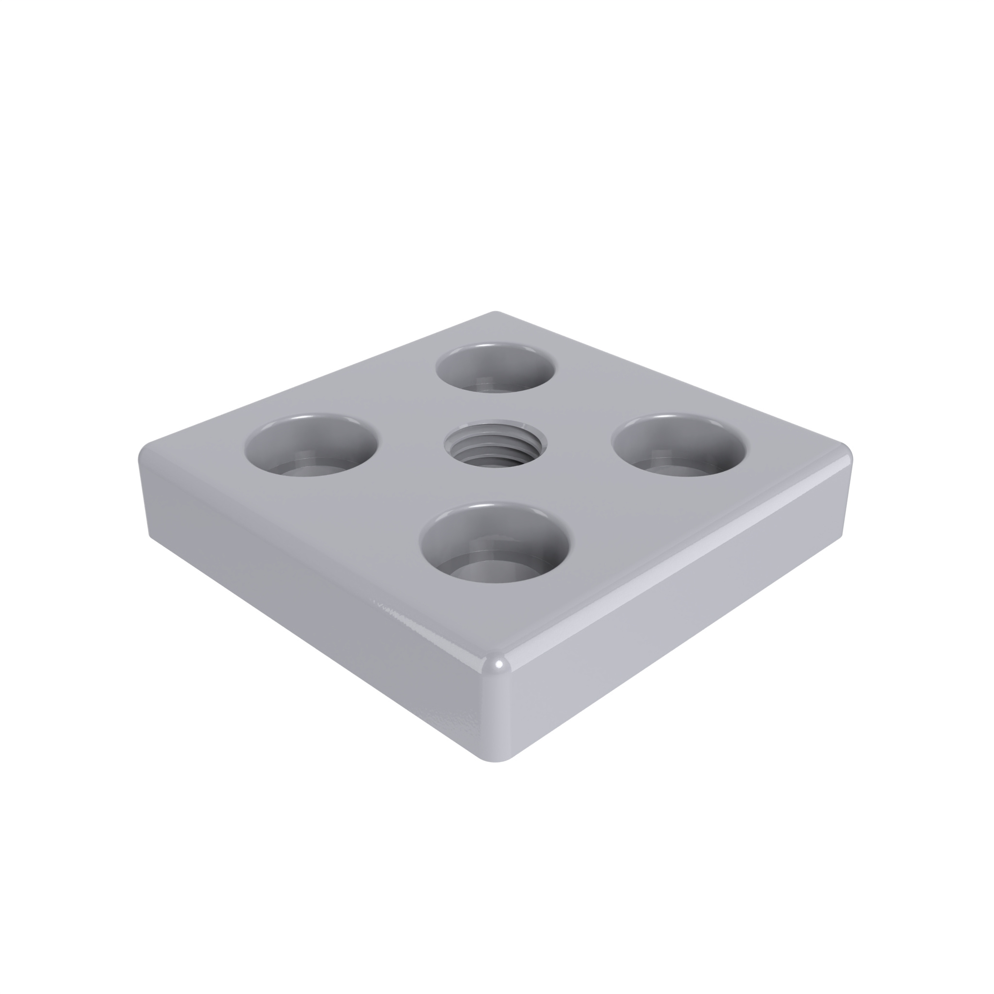 Placa de transporte y base ZN 80 x 80, recubierta en polvo 093T80801612A – imagen del producto