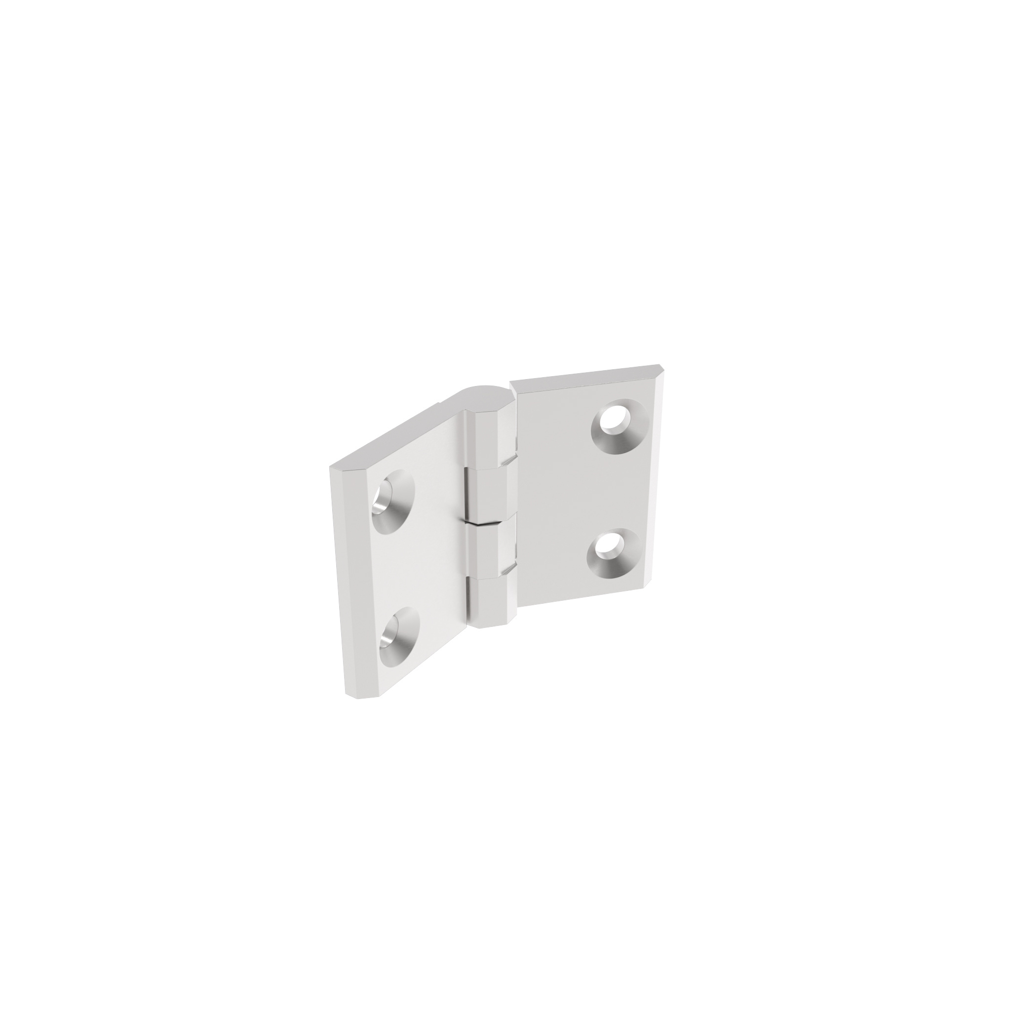 Edelstahlscharnier 50 x 76 095007E – Produktabbildung