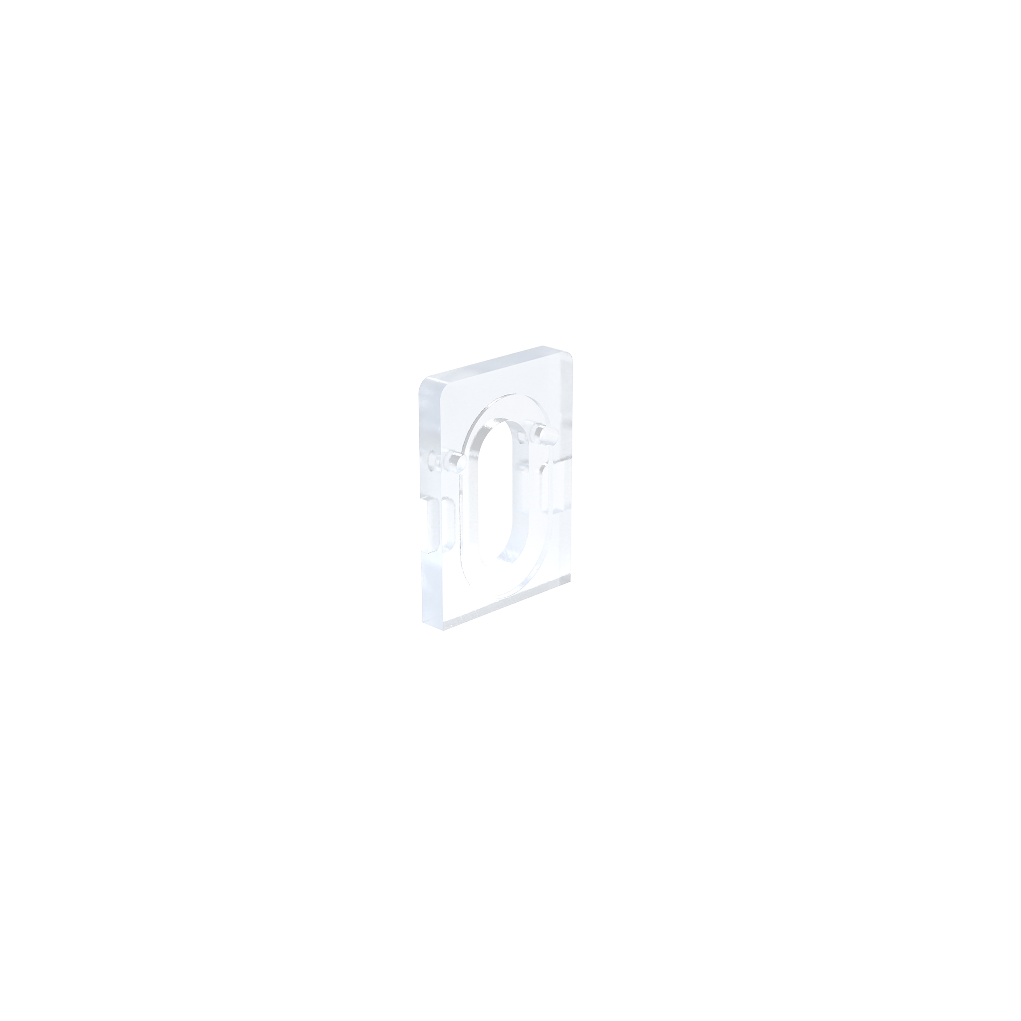 Spacer CS for Uni Blocks 25, transparent colorless 094103CSG – imagen del producto