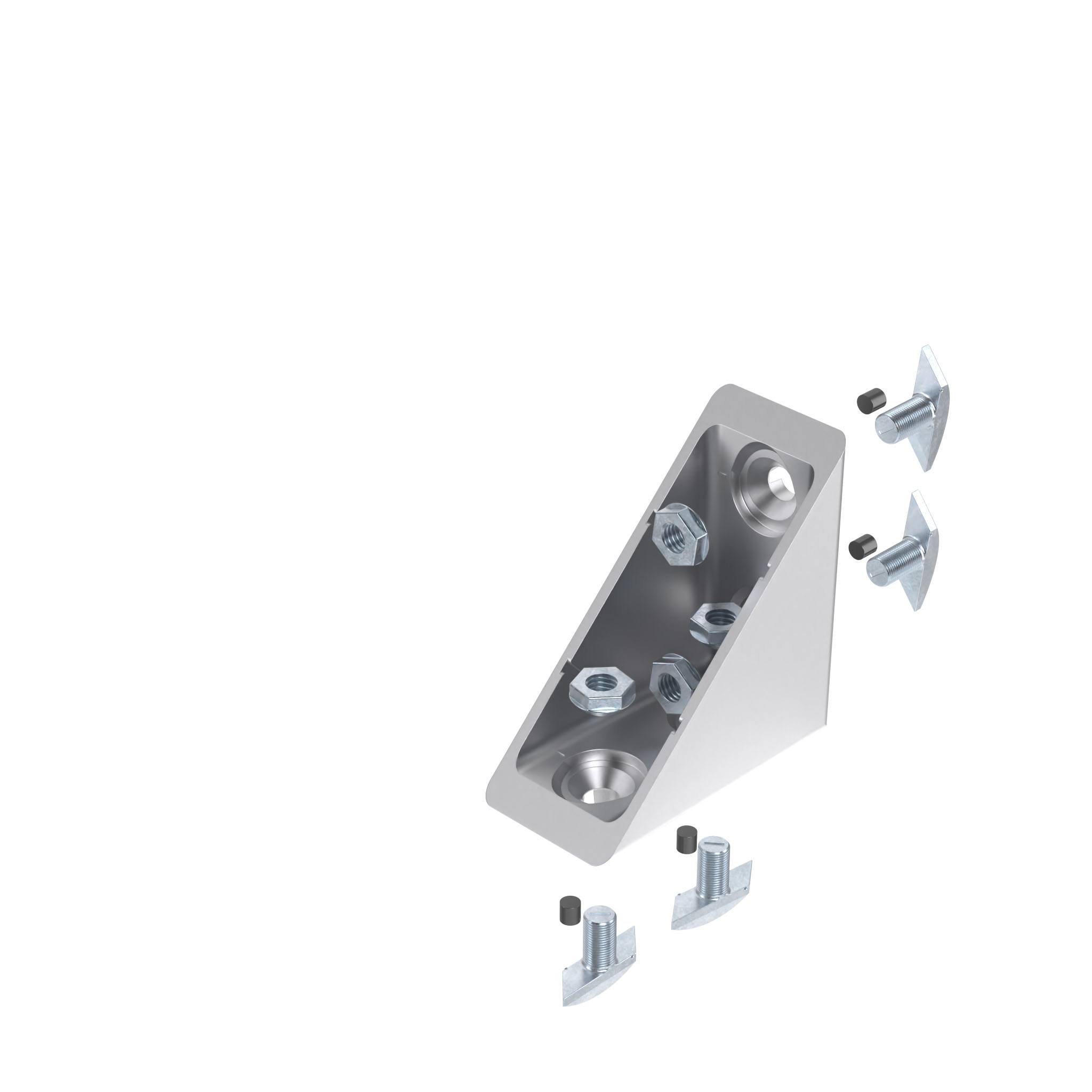 Equerre de fixation Alu I40 x 80 M (Kit) 093W809N08S01 – image du produit