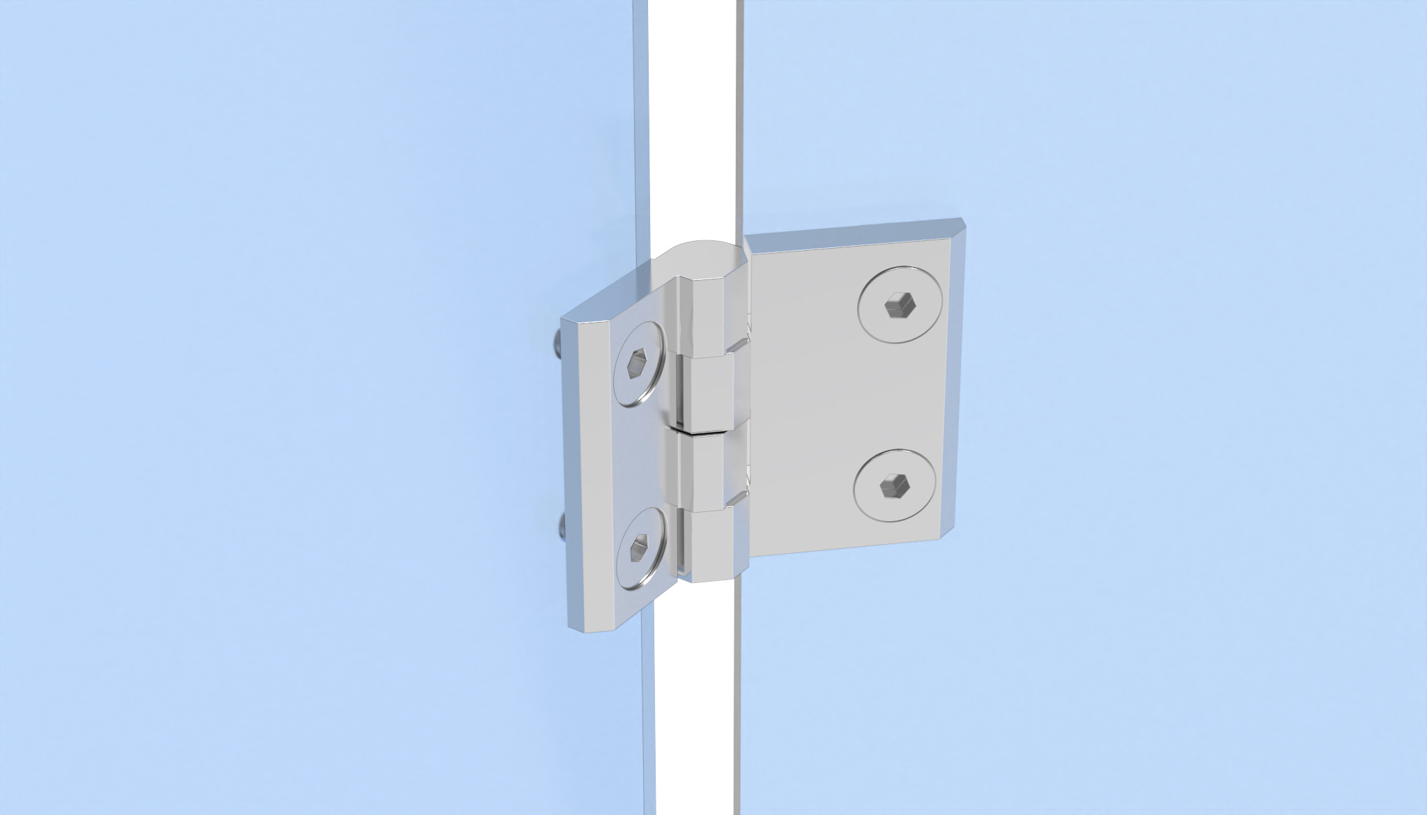 Bisagra de acero inoxidable 50 x 63