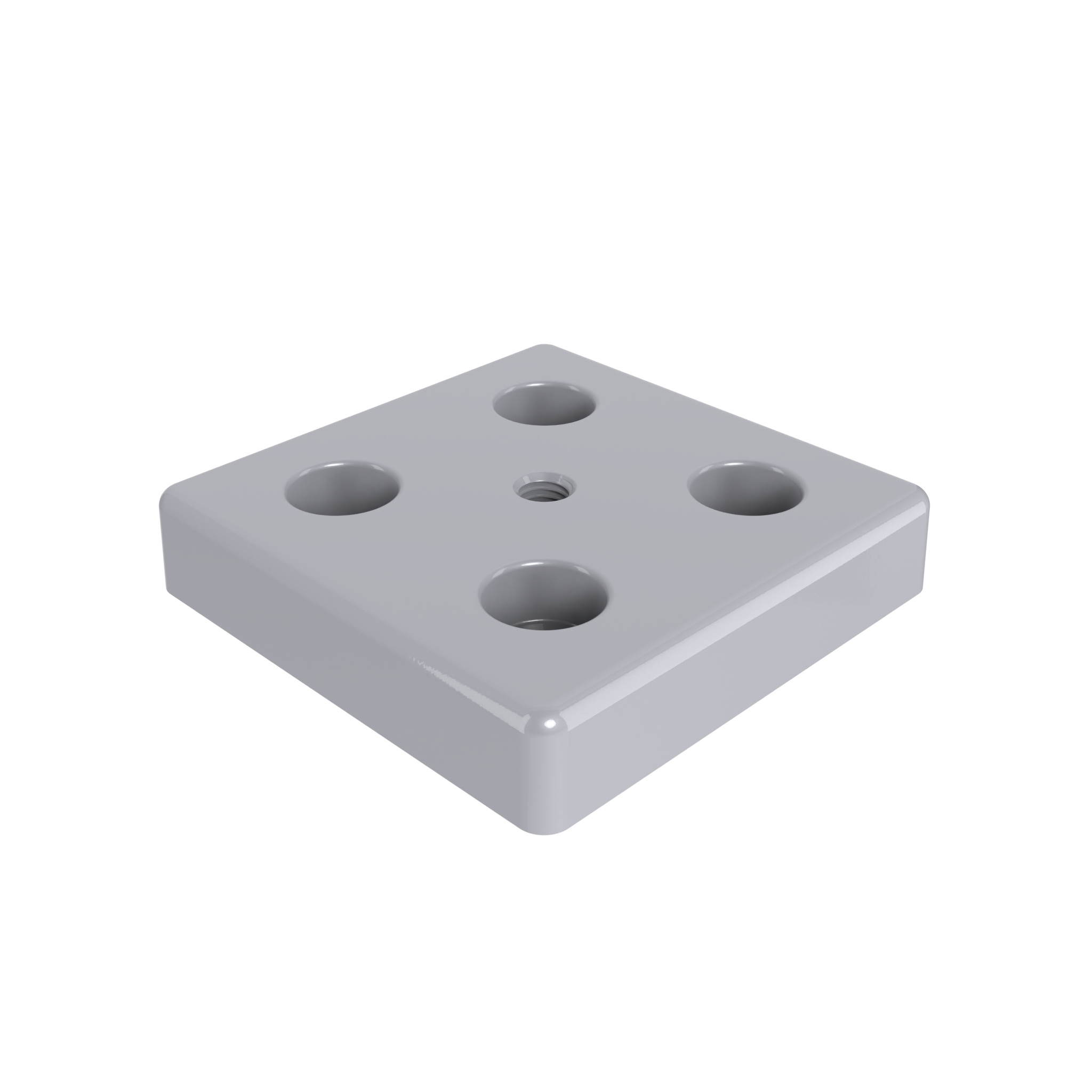 Placa de transporte y base ZN 80 x 80, recubierta en polvo 093T80801208A – imagen del producto