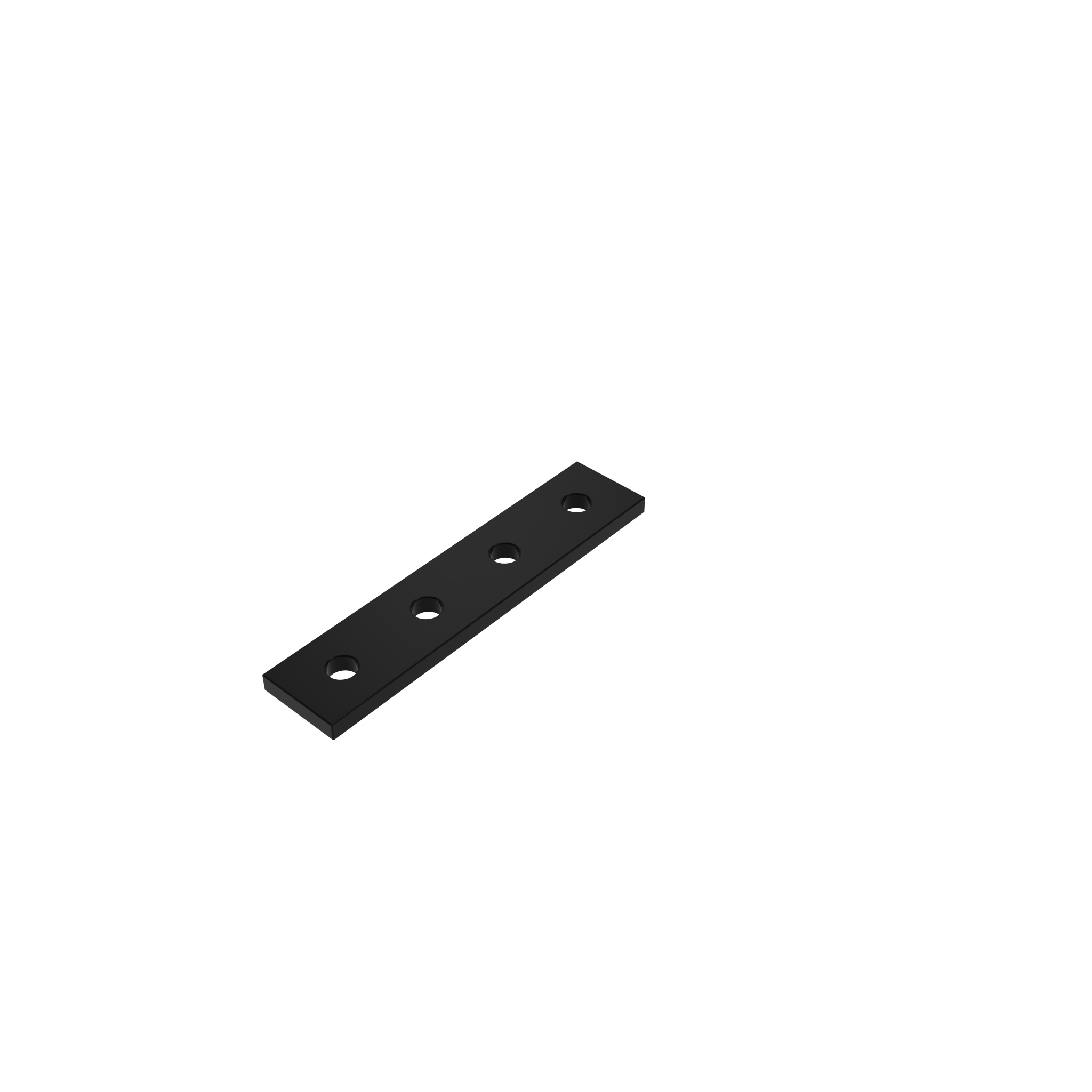 ECO Connection Plate AL Rectangular 4 Hole, 1 Slot Version 093EVA25102S – product image