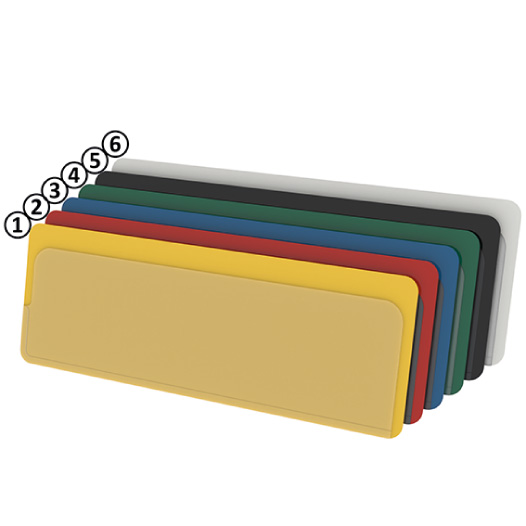 Zweiseitig offene magnetische Etikettenhülle 37 Zweiseitig offene magnetische Etikettenhülle 37