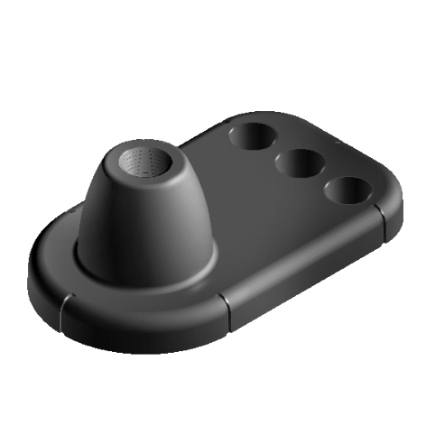 Base para patas de pato M20