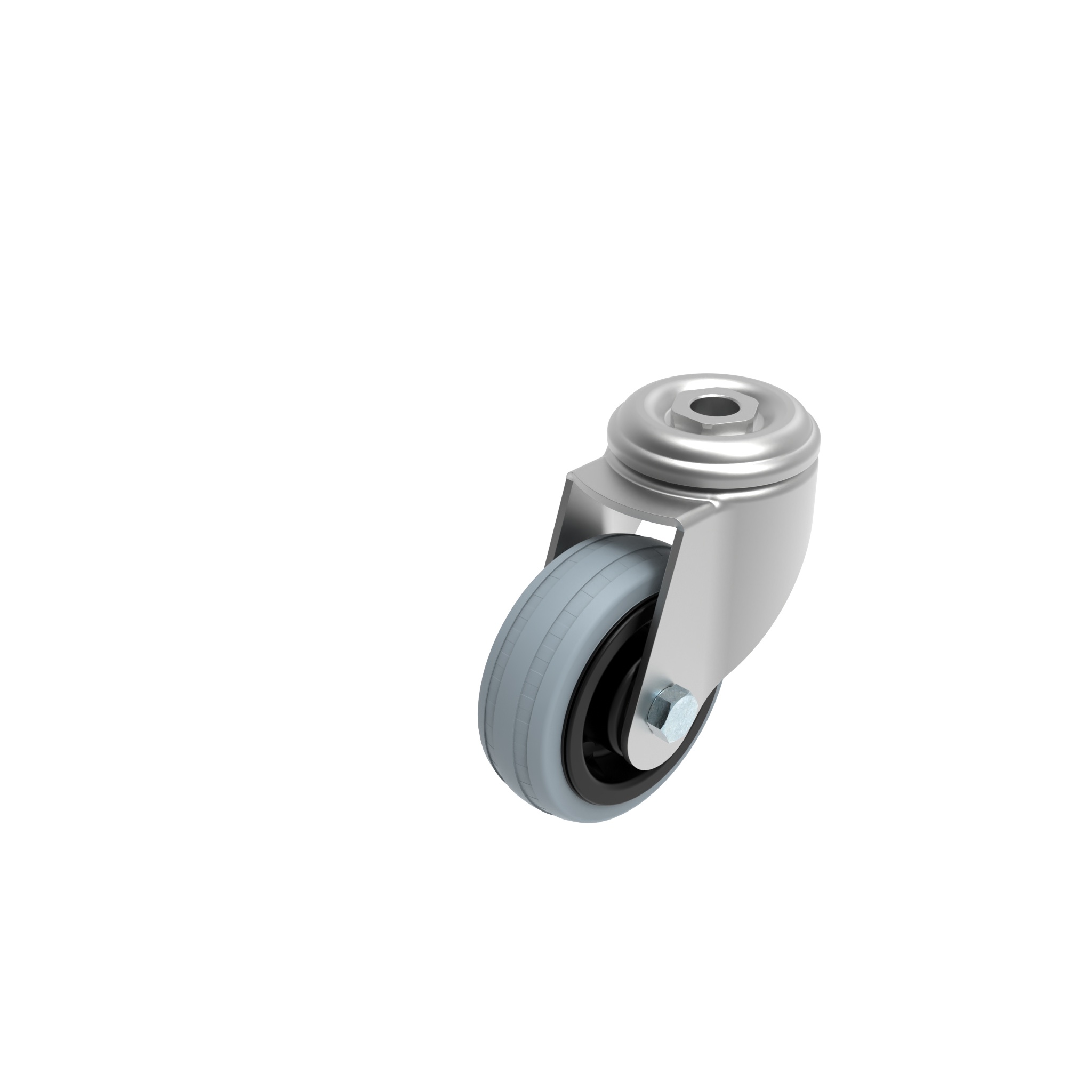 Rueda giratoria Ø 80 / 100 / 125 098S080GN – imagen del producto