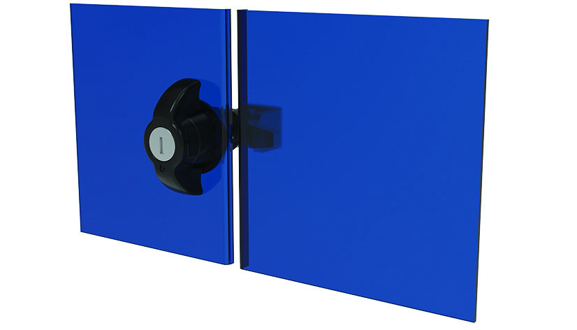 Wing Knob Compression Latch, 22.5 / 32, Long Shaft, incl. Cam (Set)