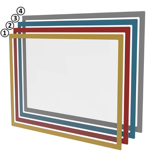 Magnetisches Dokumentenfenster DIN A3 – Produktabbildung