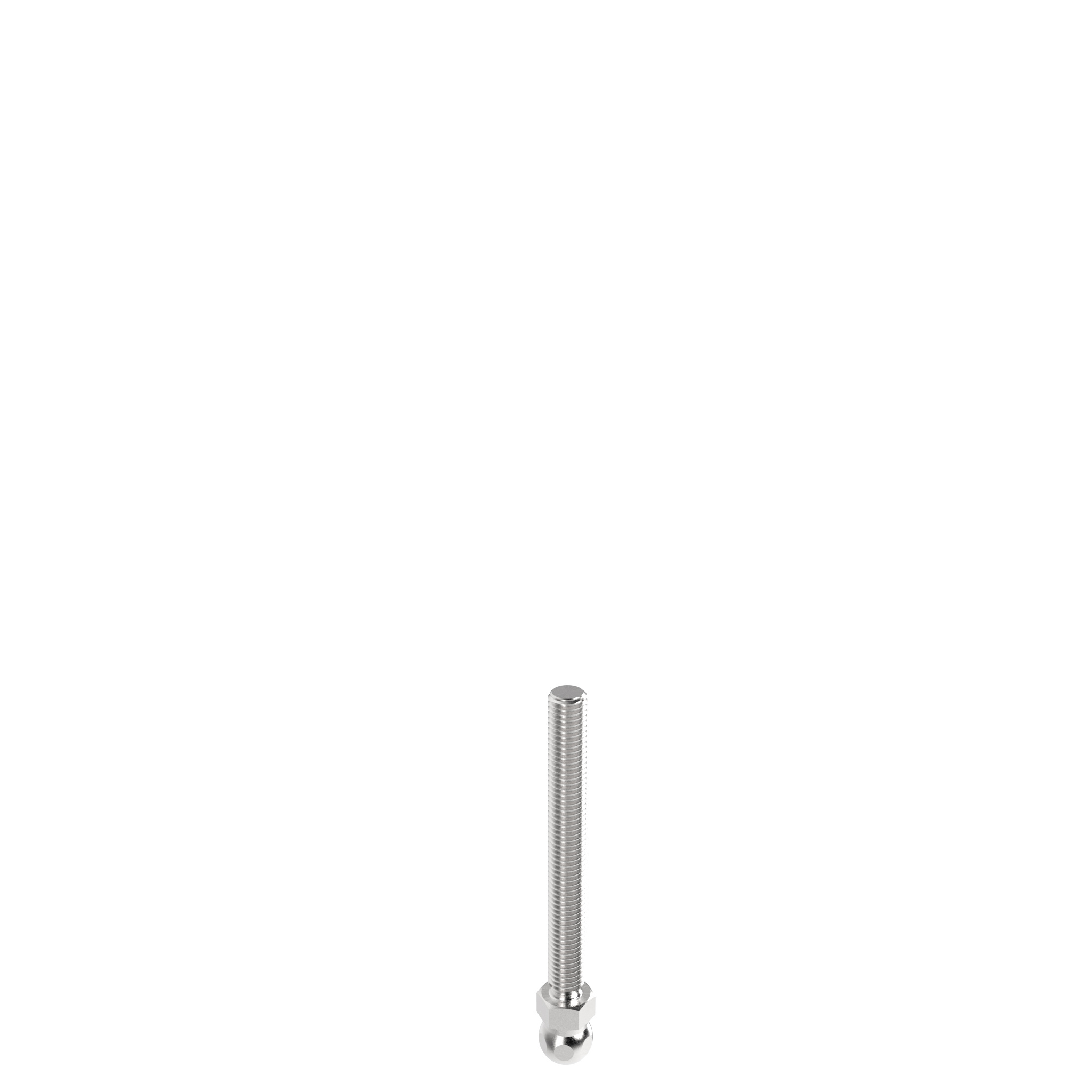 Tige filetée acier inox métrique pour pieds rotulé, rotule 15 098DM10090E – image du produit