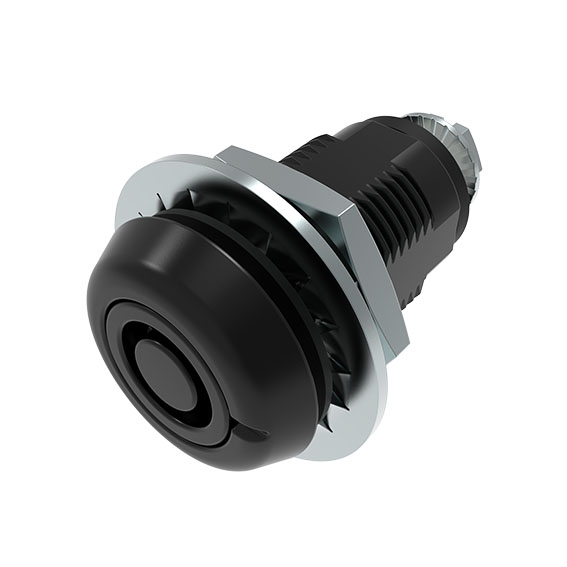 Large Compression Latch 22.5 / 32, ZN Black – product image