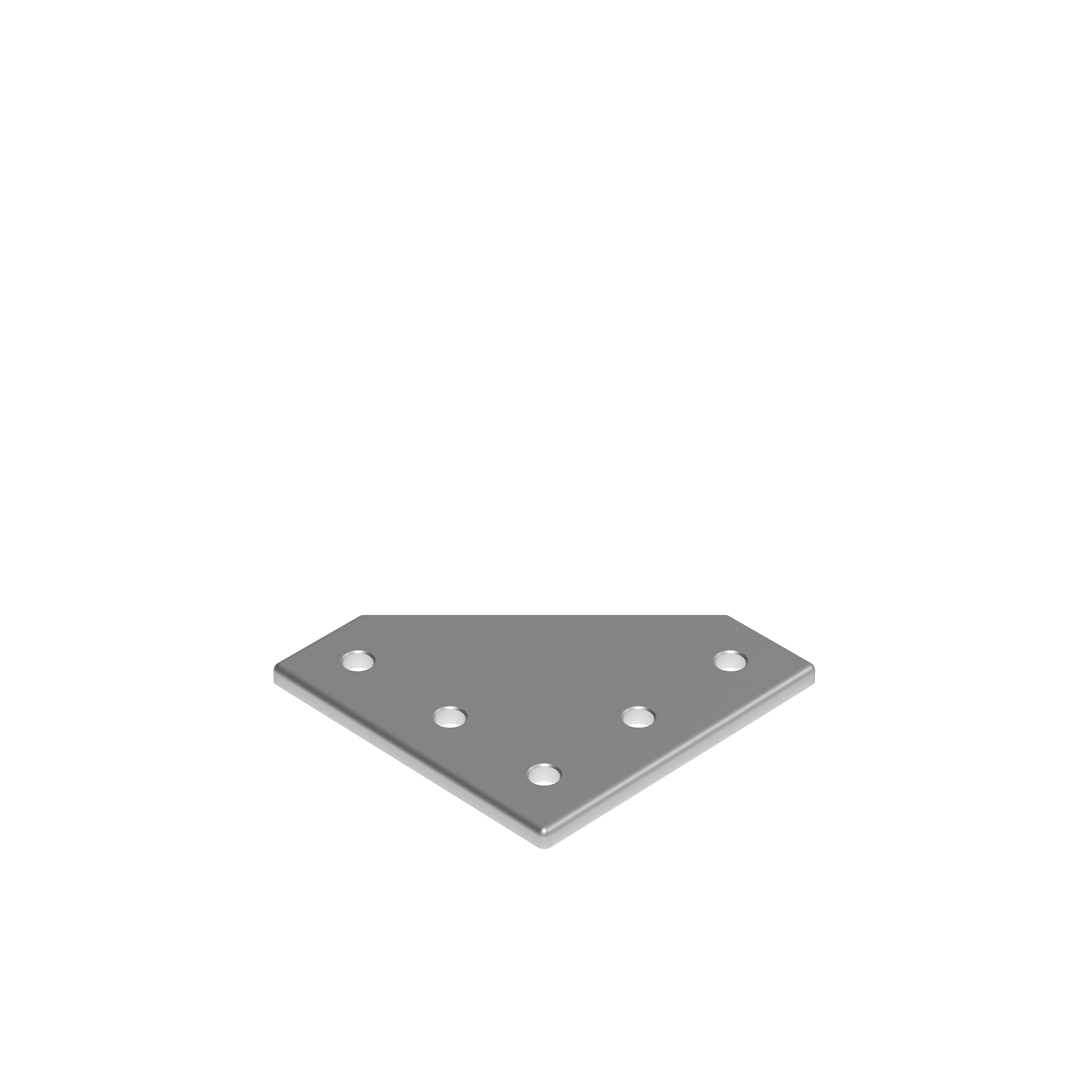 Connection Plate AL L 5 Hole, 1 Slot Version 093VL9090 – product image