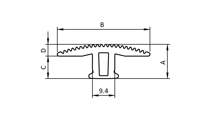 Cover Profile EPDM