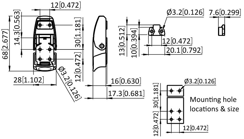 Small Over-Center Draw Latch 68