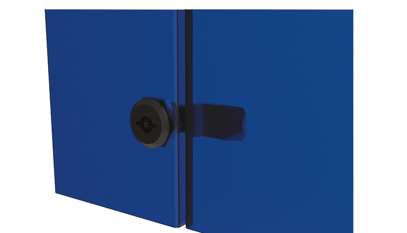 Industrie Standard Drehriegel 22,5 / 18, ZN schwarz
