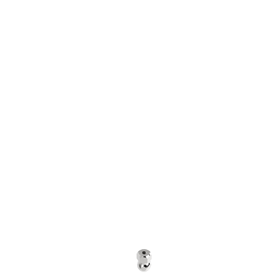 Ball Joint SS with Female Thread for Swivel Feet, Ball Joint 15 098DSW14U1/4E – product image