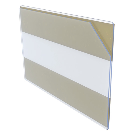 Self-adhesive KANBAN Label Holder