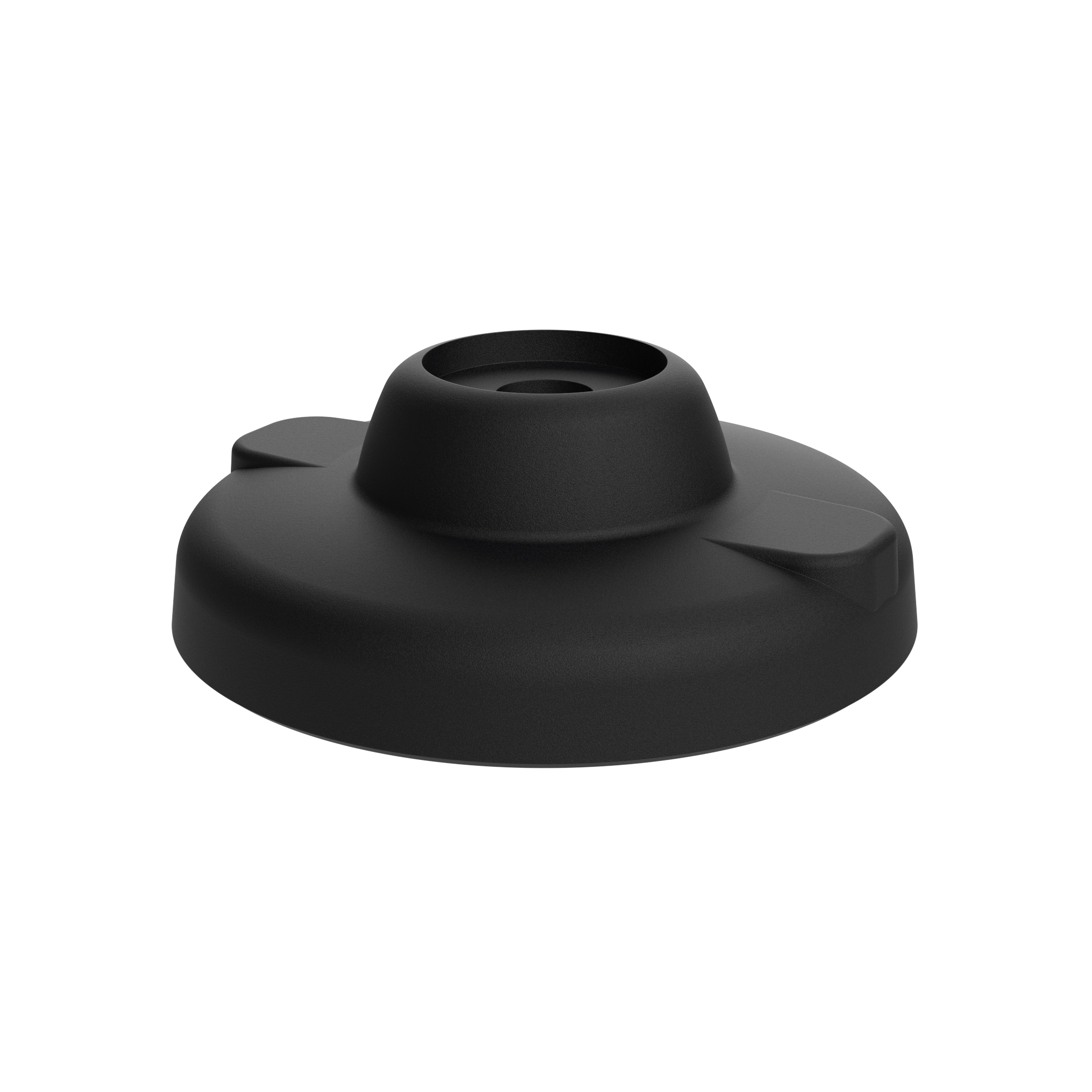 Base PA orifices de spitage  pour pieds robustes pivots 098AK125KBZ – image du produit