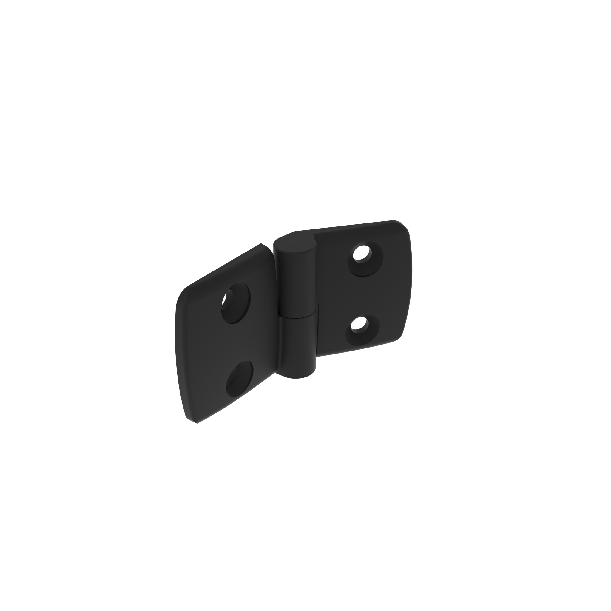 Charnière Combi en plastique 50, dégondable, noir 095K5045L00 – image du produit
