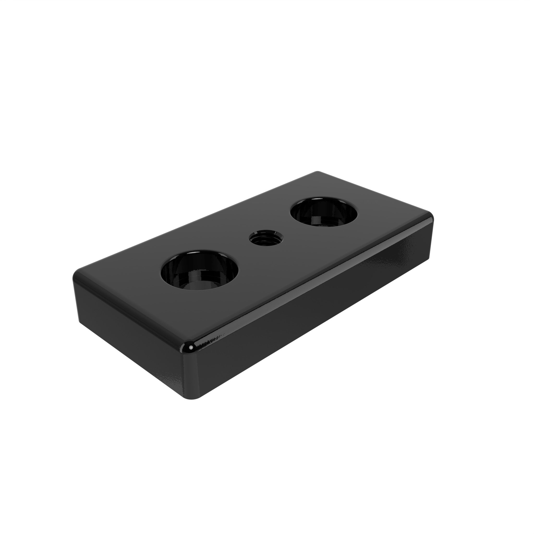 Transport- und Fußplatte ZN 50 x 100, pulverbeschichtet 093T501001012S – Produktabbildung