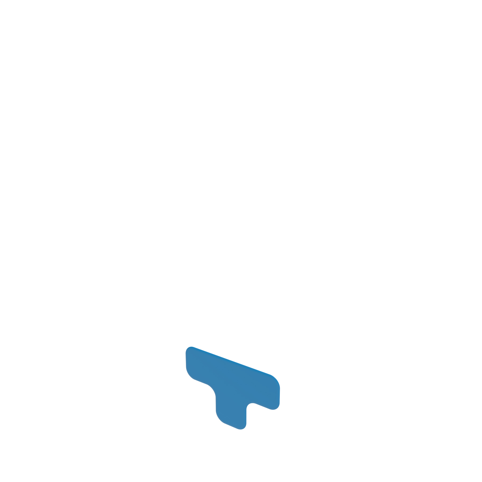 Floor Marking T-shape EXTRA Strong 50 0210HT05057 – product image