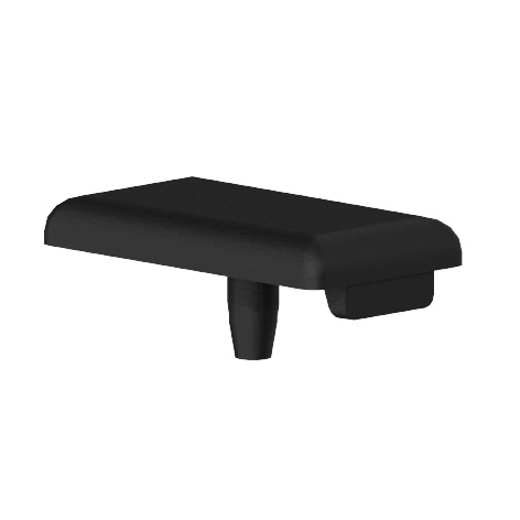 Cache pour bloc d’angle de profilé