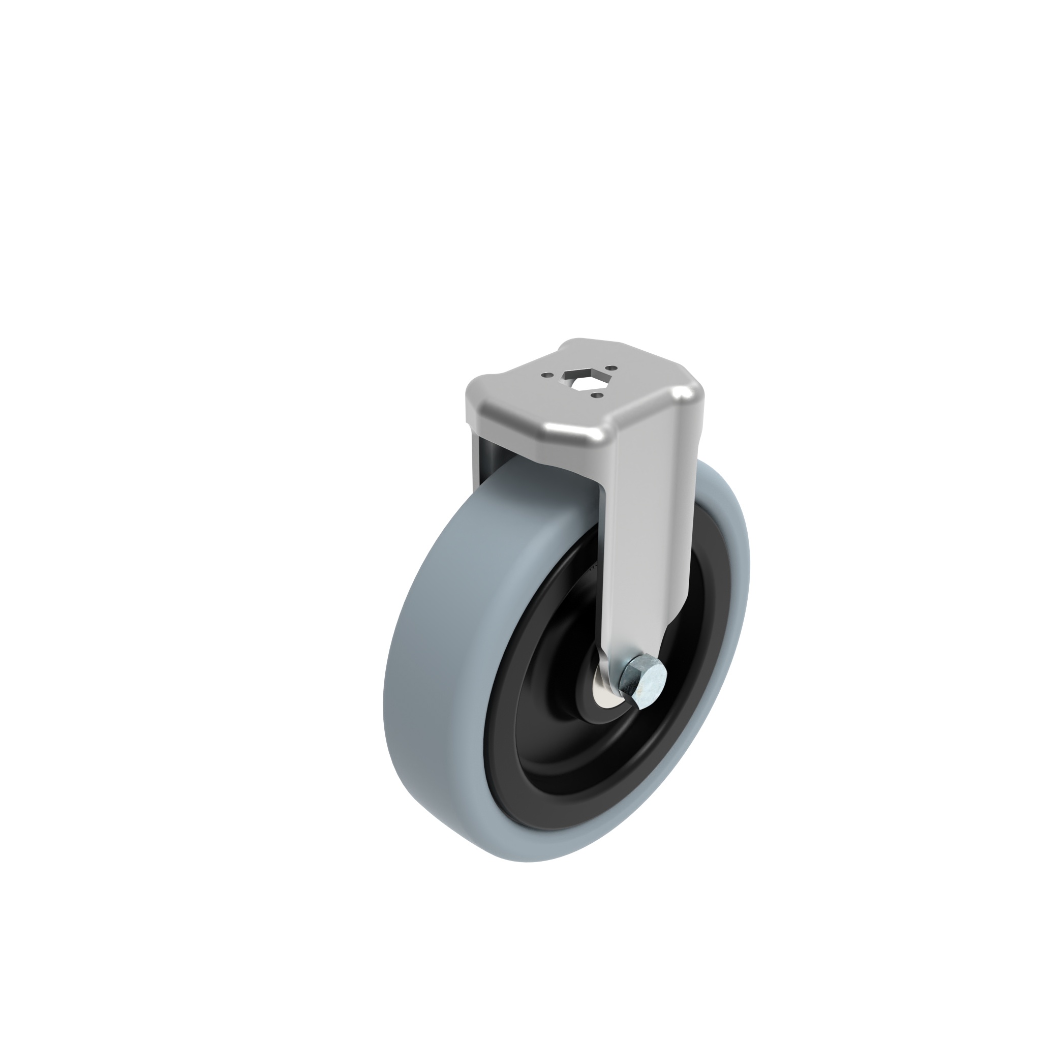 Rueda fija Ø 80 / 100 / 125 098F125GN – imagen del producto