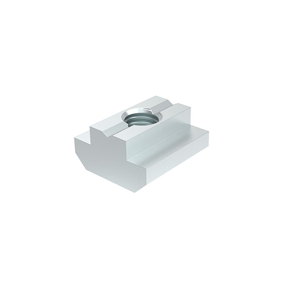 Ecrou de rainure en T 19,5 x 10,6 mm, h.4,3 mm