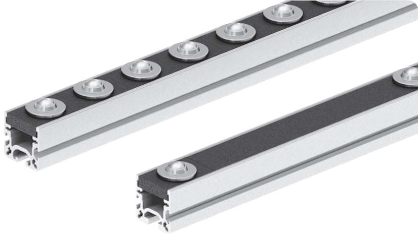 Composant pour Rails à galets