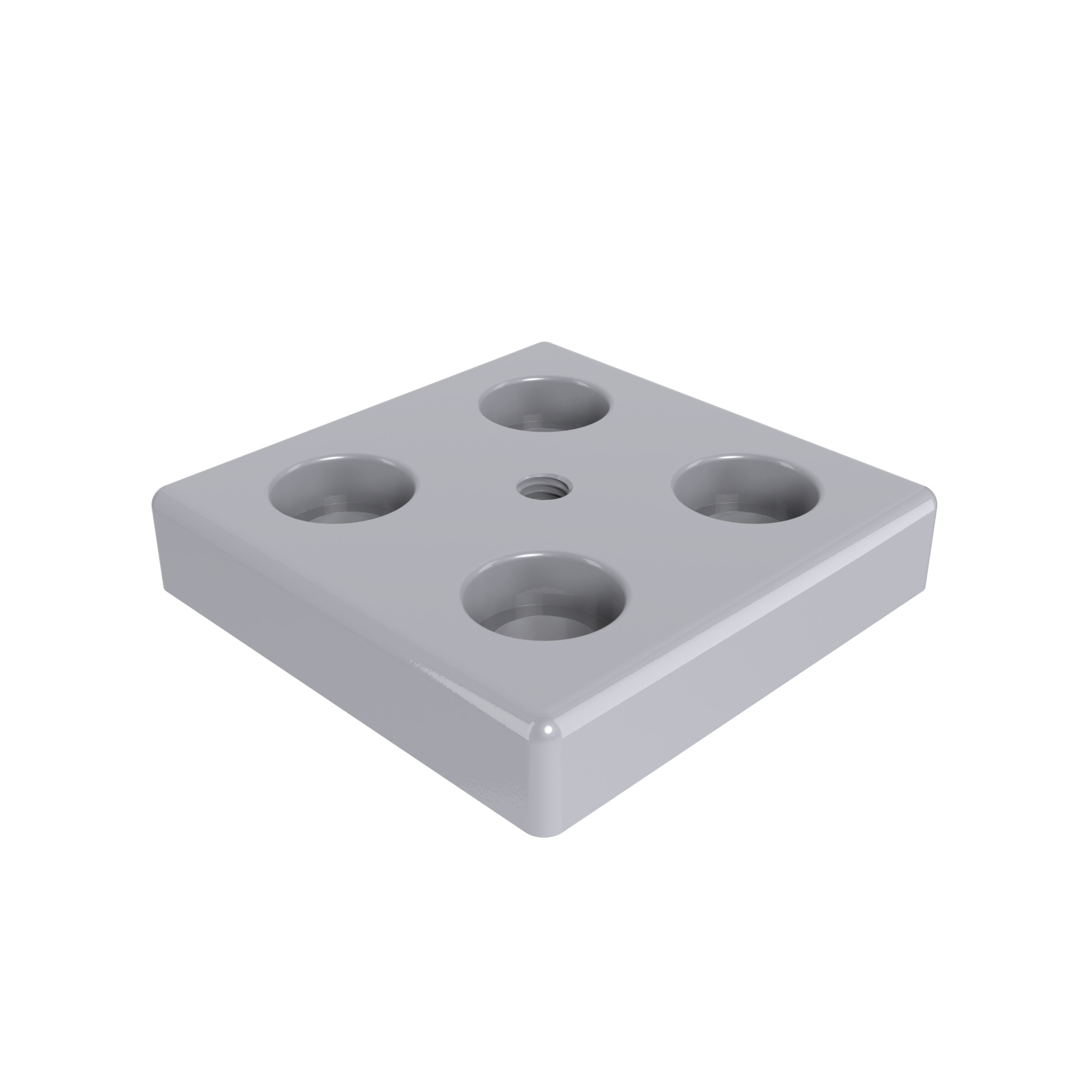 Placa de transporte y base ZN 80 x 80, recubierta en polvo 093T80800812A – imagen del producto