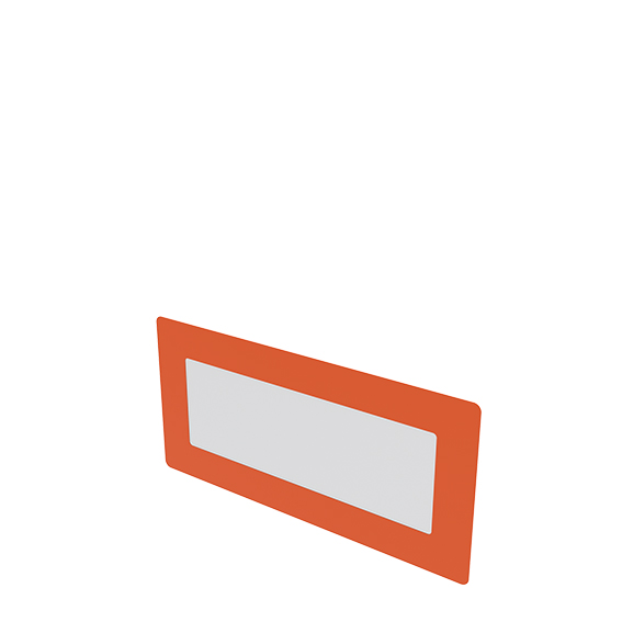 Floor Window 1/2 DIN A4 Landscape - 11.7" x 4.1" 0203WRA1/222 – product image