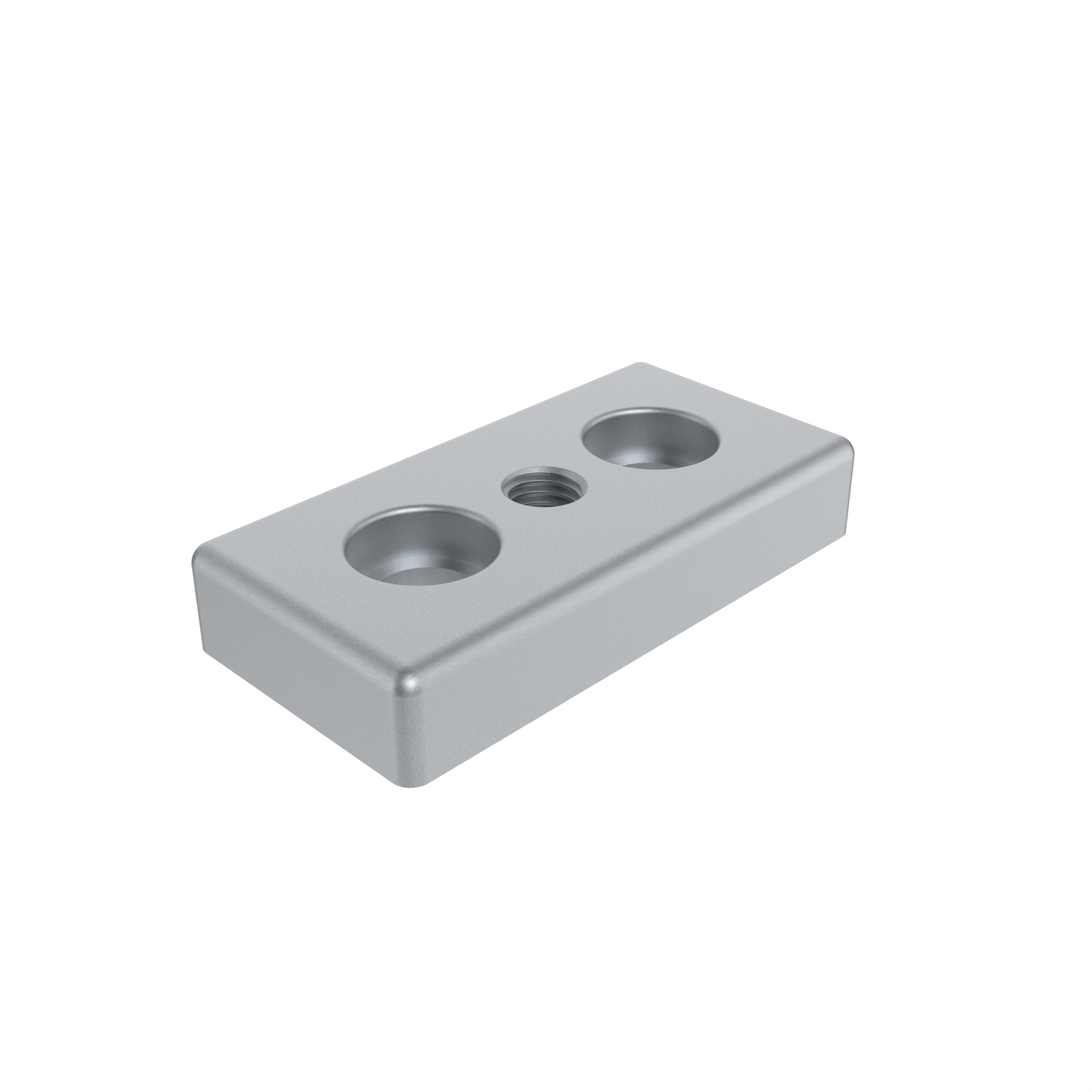 Transport- und Fußplatte ZN 45 x 90, blank 093T45901212R – Produktabbildung